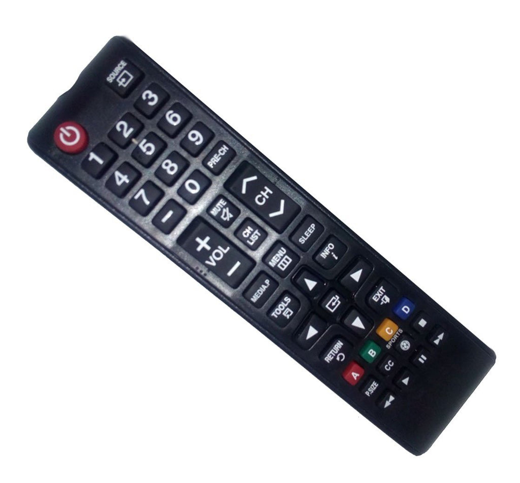 Replaced Remote Control Compatible for Samsung PL43F4500AF AA59-00821A LH40HDPLGA/ZA T24C550 UN39EH5003F UN40H5003AFXZA LCD LED HDTV TV