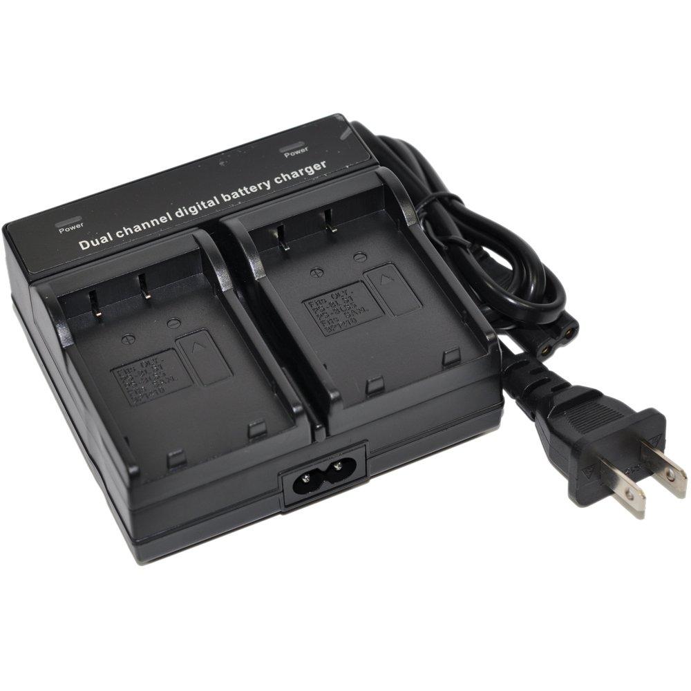 BN-VF808 Battery Charger AC Dual for BNVF808 BN-VF808U BN-VF814U BN-VF815 BN-VF815U BN-VF823 BN-VF823U BN-VF908 GZ-HD320 GZ-HD40 GZ-HD5 GZ-HD6 GZ-HD7 GZ-HM1 GZ-HM200 GZ-HM400 GZ-HM80 GZ-HM90