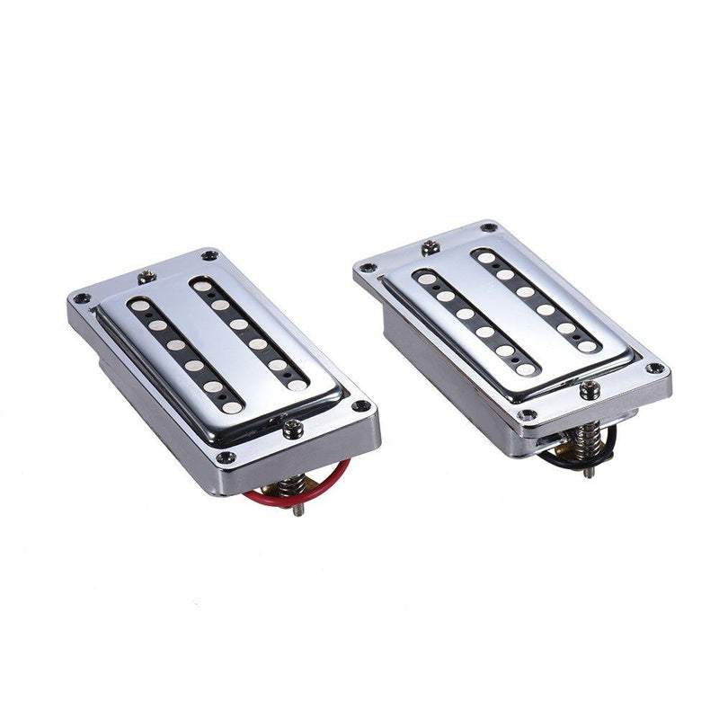 ammoon 2pcs/set Guitar Sealed Humbucker Pickups Pick-ups Dual Coil for LP Electric Guitars with Mounting Screws