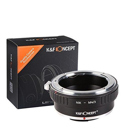 K&F Concept Lens Mount Adapter,Nikon AI Lens to Micro 4/3 Micro Four Thirds Mount Adapter for GF1 GF2 GF3 G2 G3