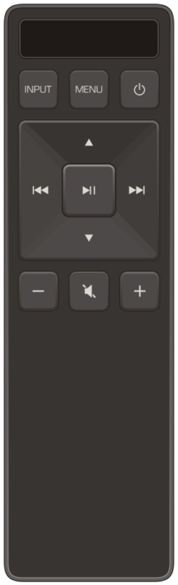 Smartby XRS500-B Remote Control for Vizio Sound Bar SB4251W-B4