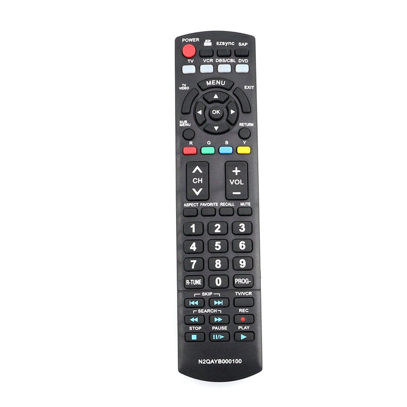 N2QAYB000100 Replace Remote fit for Panasonic TV TC-26LX70 TC-26LX85 TC-32LX70 TC-32LX70N TC-32LX700 TC-32LX85 TC-37LZ85 TH-42PC77U TH-42PE77U TH-42PX77U TH-42PZ700U TH-46PZ80UA TH-50PC77U