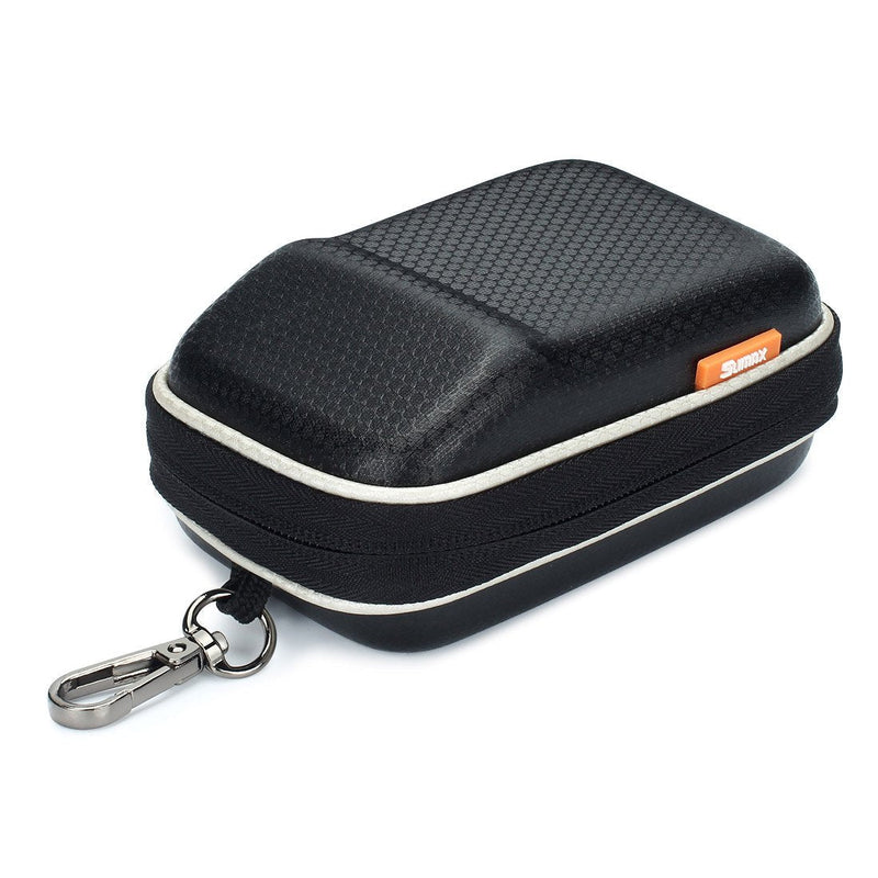 Hard EVA Shock Resistant Compact Digital Camera Case Carrying Protective for Canon PowerShot SX730 HS G9 X Nikon COOLPIX A900 W100 Panasonic Lumix DMC TZ80 Sony Cyber-Shot DSC WX500 HX90 RX100, Black