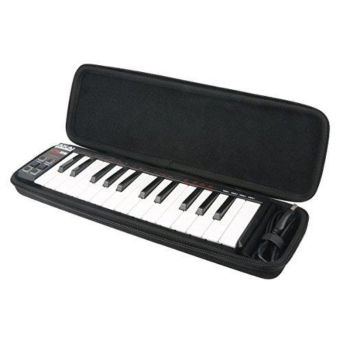 [AUSTRALIA] - khanka Hard Travel Case Replacement for Akai Professional LPK25 | 25-Key Ultra-Portable USB MIDI Keyboard Controller 