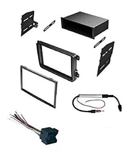 ASC Car Stereo Radio Dash Kit, Wire Harness, and Antenna Adapter for VW Volkswagen: 2012-2015 Beetle, 09-14 CC, 07-14 Eos, 10-14 Golf, 06-14 GTI, 06-15 Jetta, 06-14 Passat, 06-09 Rabbit, 09-14 Tiguan