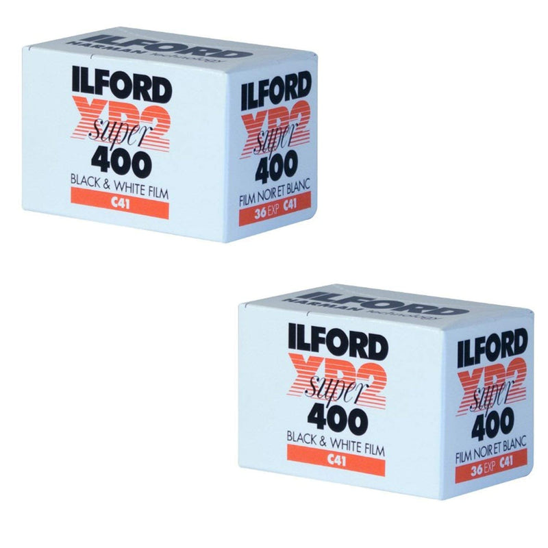 Ilford XP-2 Super 400 135-36 Black & White Film (2 Pack), BLACK/WHITE 2 Pack