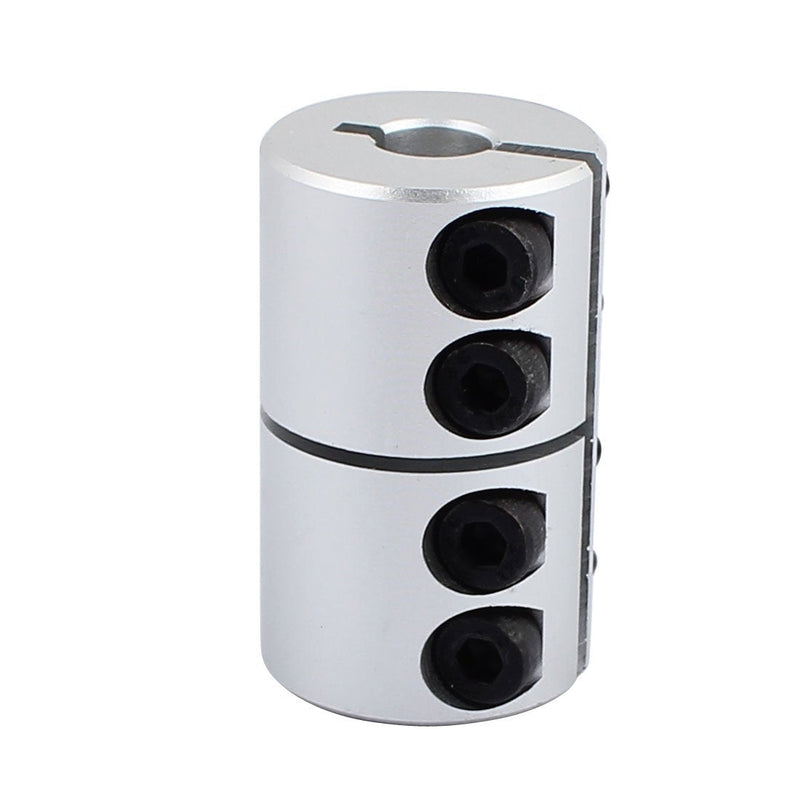 uxcell 8mm to 8mm Shaft Coupling 40mm Length 25mm Diameter Coupler Aluminum Alloy Joint Motor for 3D Printer CNC Machine DIY Encoder 8-8mm