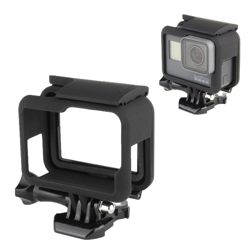 Nechkitter Standard Frame Mount for GoPro Hero5 6 7 Black, Protective Housing Case with Quick Release Buckle frame for Hero 5 6 7