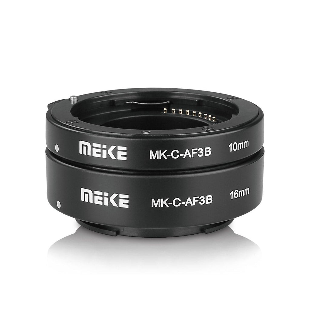 MEIKE MK-C-AF3B Auto Focus Macro Extension Tube Adapter (Plastic Body) for Canon EOS -M Bayonet Mirrorless Camera(10MM 16MM only use or Combination) EOS-M M2 M3 M5 M6 M10 M50 M100 M200 M6 Mark II