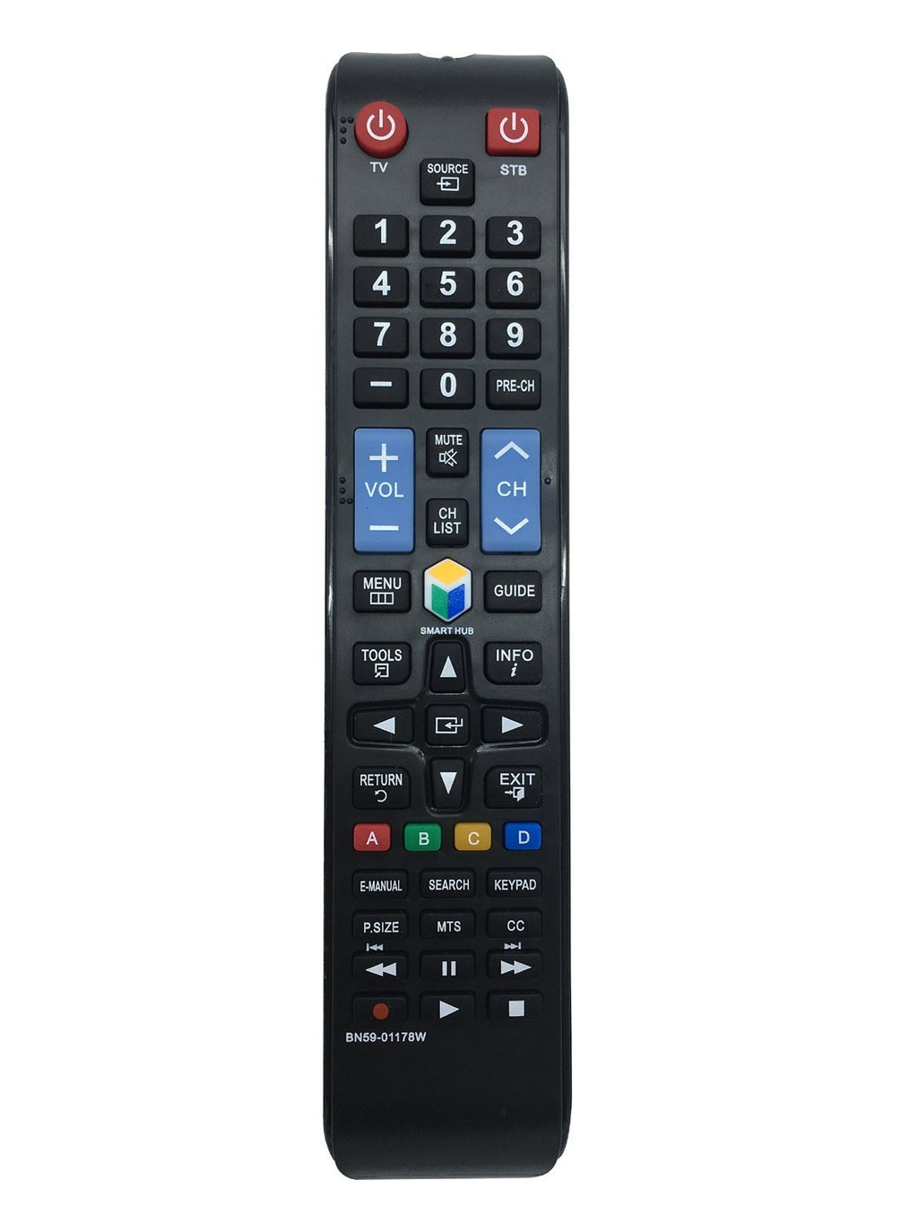 BN59-01178W Replaced Remote Fit for Samsung Smart TV UN46H6201AFXZA UN46H6203AF UN46H6203AFXZA UN50H5203AF UN50H5203AFXZA UN50H6201AF UN50H6201AFXZA UN50H6203AF UN58H5202AFXZA UN55HU6830FXZA
