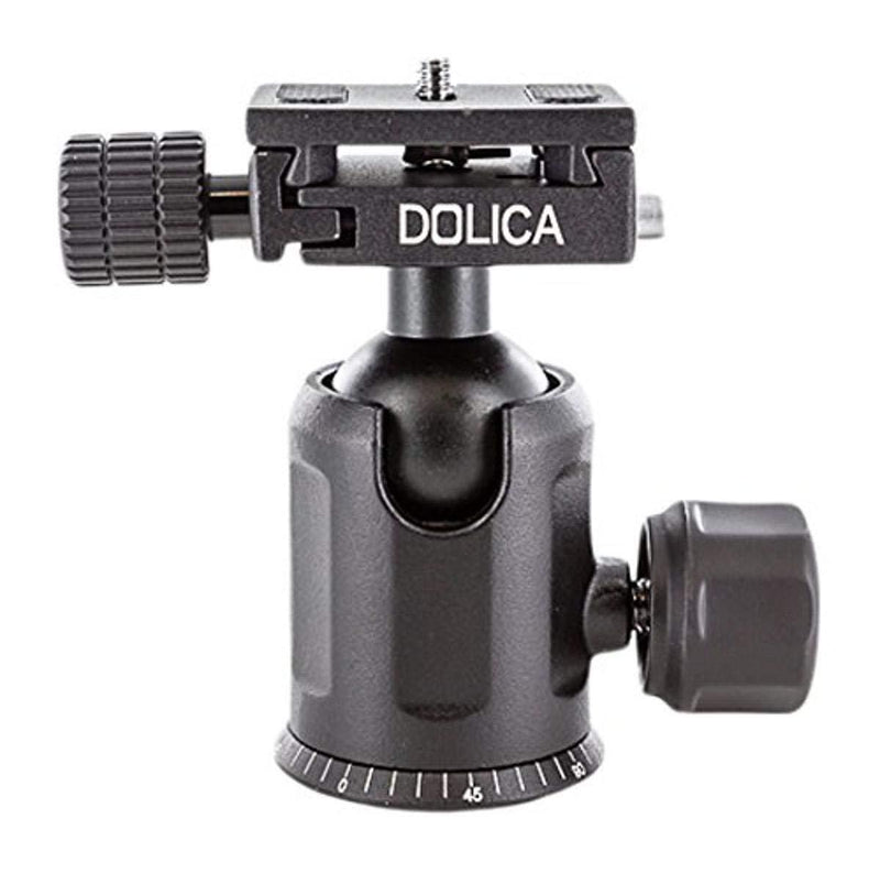 Dolica B204 Pro Level Tripod Ball Head, Black, compact