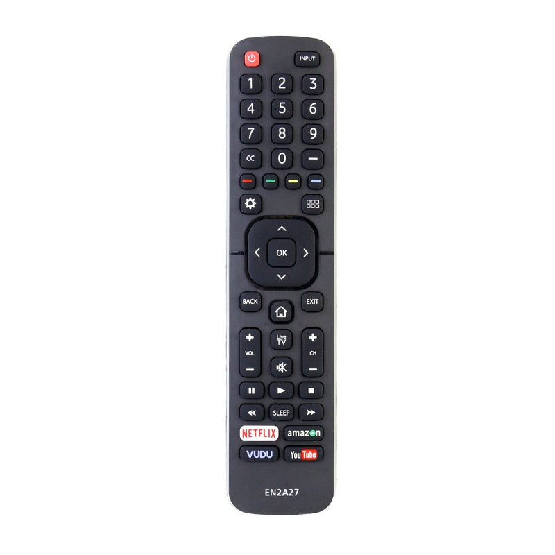 VINABTY New EN-2A27 EN2A27 Replaced Remote for HISENSE TV 50H7GB1 50H8C 50H6B 55H6B 50H6GB 50H7GB 65H7B 55H7B Series H8C Series with Netflix VUDU Keys