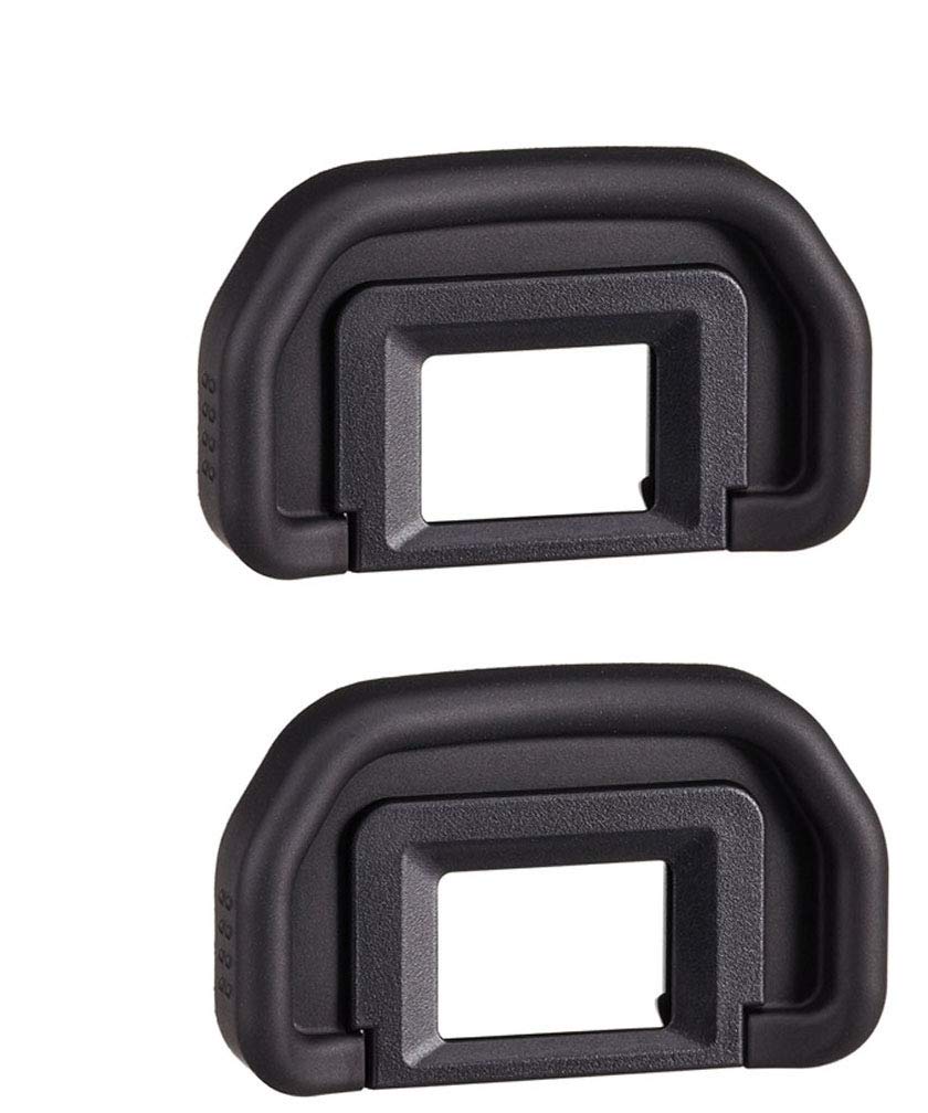 80D Eyecup Eyepiece Viewfinder for Canon EOS 90D 80D 70D 60D 50D 40D 20D 5DII 6DII Camera, Replaces Canon EB (2 Pack)