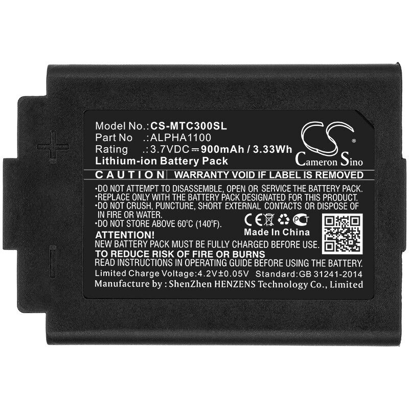 [AUSTRALIA] - 3M ALPHA1100 Rechargeable Li-Ion Battery Pack for 3M WorkTunes Wireless, Peltor Sport Tactical Wireless Rechargeable Battery 