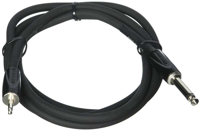 [AUSTRALIA] - Roland Black Series Interconnect Cable, 3.5mm mono to 1/4-Inch mono, 5-Feet 5 feet 3.5mm mono to 1/4" mono 