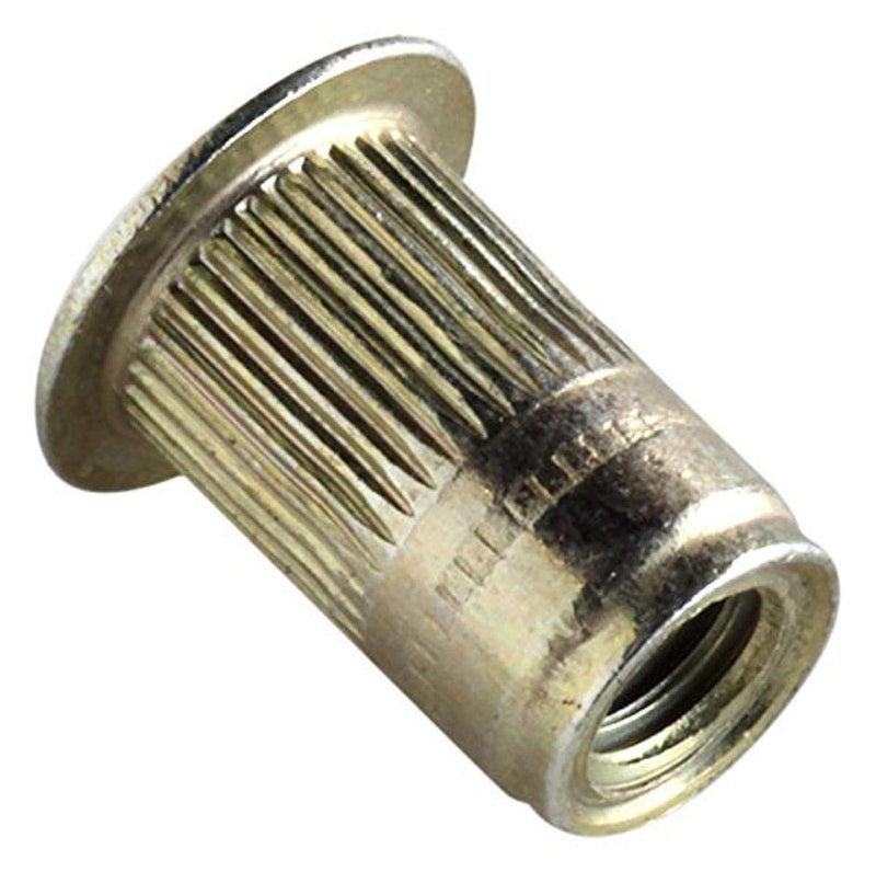 AVK Industrial ALS4T-1015-7.9 AL-Series Insert, Thread Size M10-1.5, Yellow-zinc trivalent with Clear Protective Coating, ROHS Compliant, Made in US, Grip Range 3, 80-7, 90, (Pack of 25pcs)