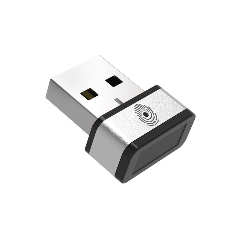Mini USB Fingerprint Reader for Windows 7,8 & 10 Hello, PQI My Lockey 360° Touch Speedy Matching Multi Biometric fido Security Key Single