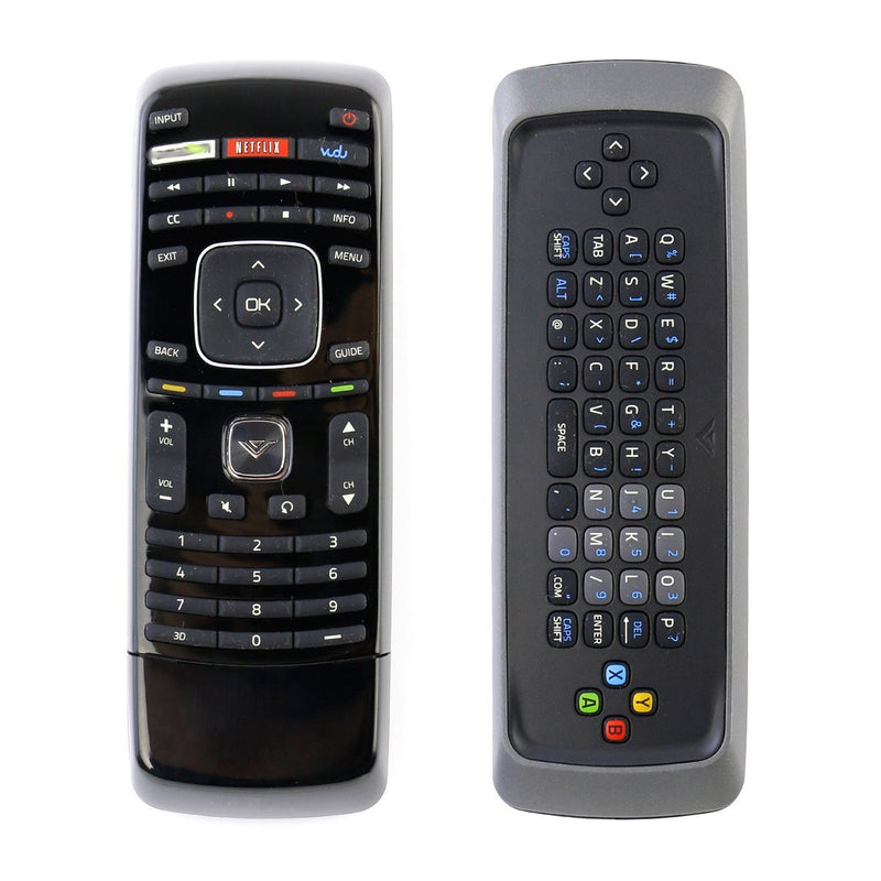 New XRT301 QWERTY Keyboard Remote Control fit for VIZIO 3D Smart TV M3D550SL M3D470KD M320SR XRT301 E3D320VX E3D420VX E3D470VX E472VLE E552VLE XVT554SV M3D460SR XVT323SV XVT373SV M3D421SR M3D550SR