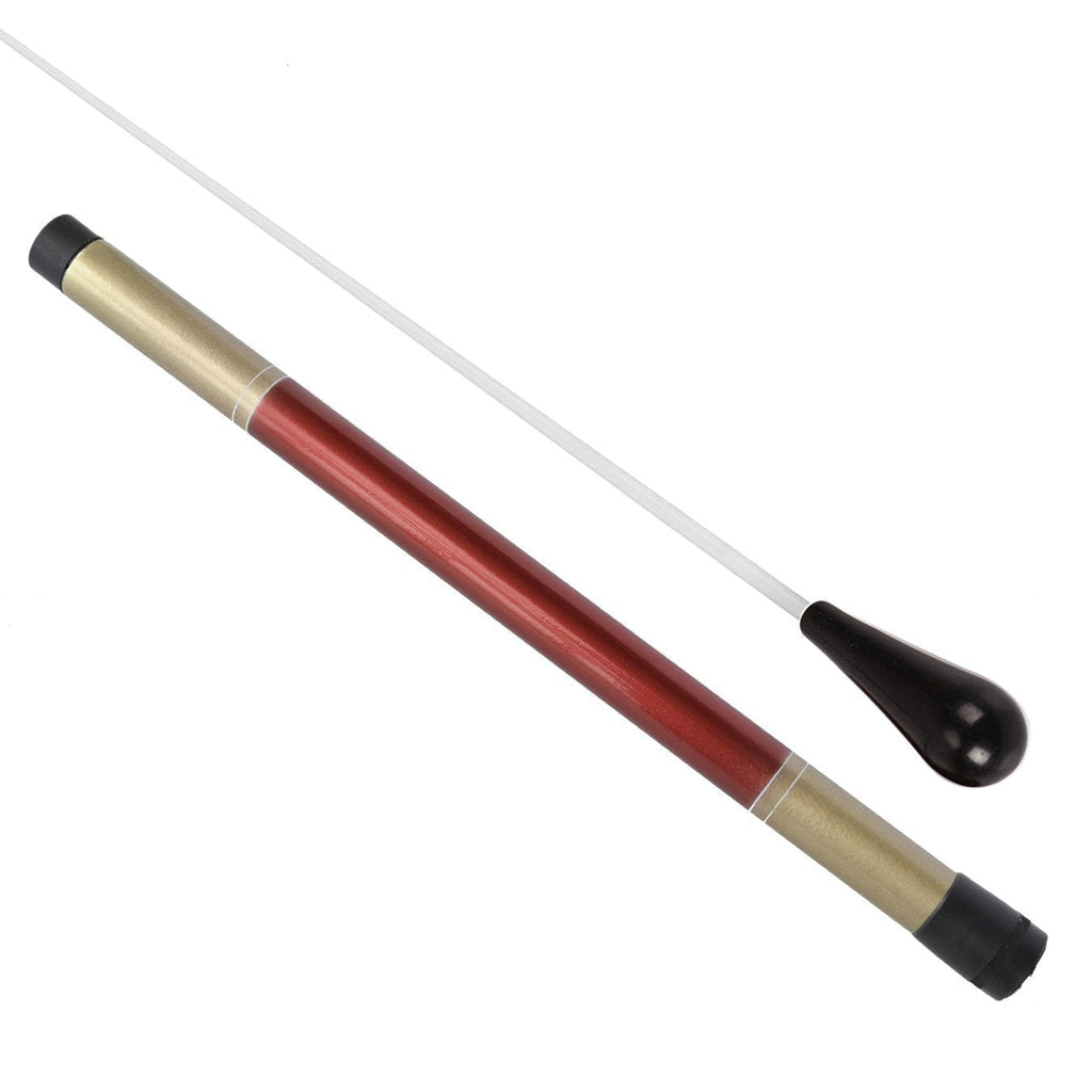 Music Baton Orchestra Baton Imitation Agate Handle Music Conducting Baton (Black Handle) Black Handle