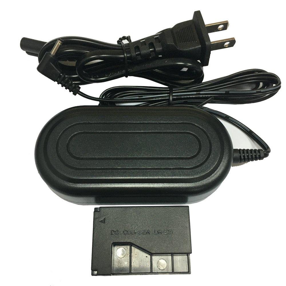 RBSN ACK-E15 AC Power Adapter DC Coupler DR-E15 Charger kit for Canon EOS Rebel SL1/EOS 100D Cameras
