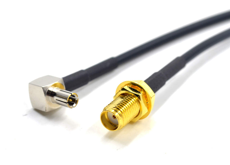 External Antenna Adapter Cable Pigtail SMA Female Hole to TS9 Male for USB Modems & MiFi Hotspots (340U Beam, AC815S Unite, U620L,6620L, 7730L, AC791L, Zing 771S MF861 Velocity 340U Beam, AC815S