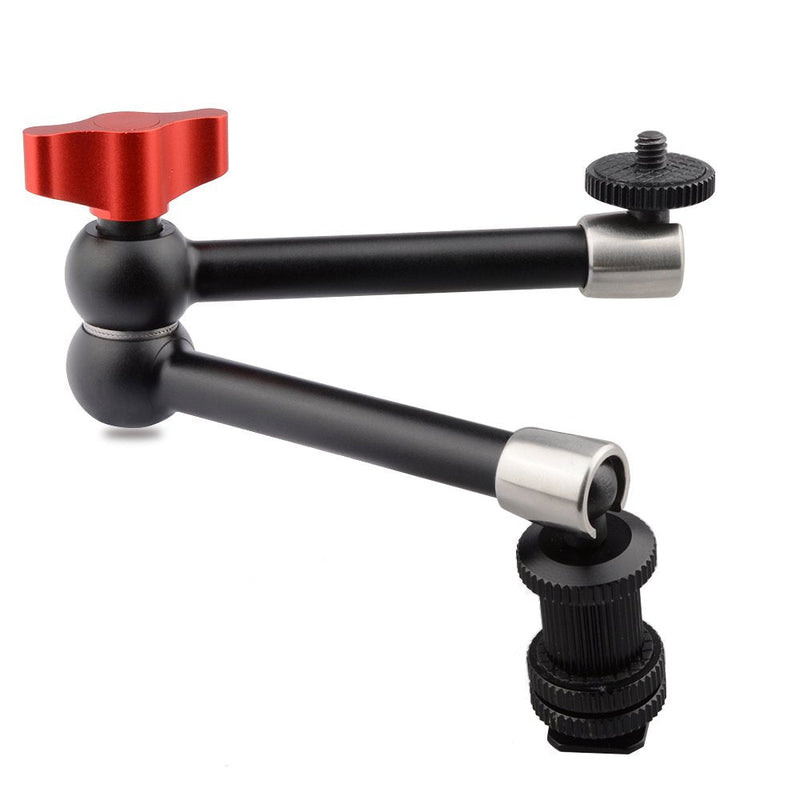 [AUSTRALIA] - CAMVATE 11 inch Adjustable Articulating Friction Magic Arm Compatible with LCD Monitor, DSLR Camera Rig, LED Lights, Flash Light - 1477 