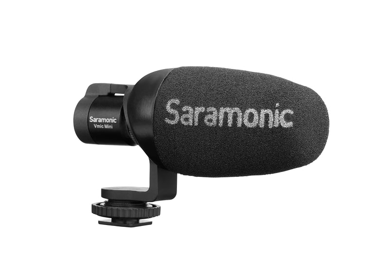 Saramonic On-Camera Mini Shotgun Mic for DSLR, Mirrorless, Video, Smartphones & Tablets (VMICMINI)