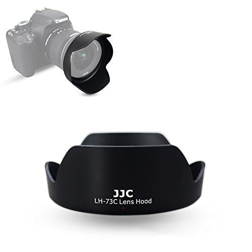 JJC EW-73C Bayonet Dedicated Lens Hood Shade for Canon EF-S 10-18mm f/4.5-5.6 is STM Lens, Replaces Canon EW-73C OEM Lens Hood