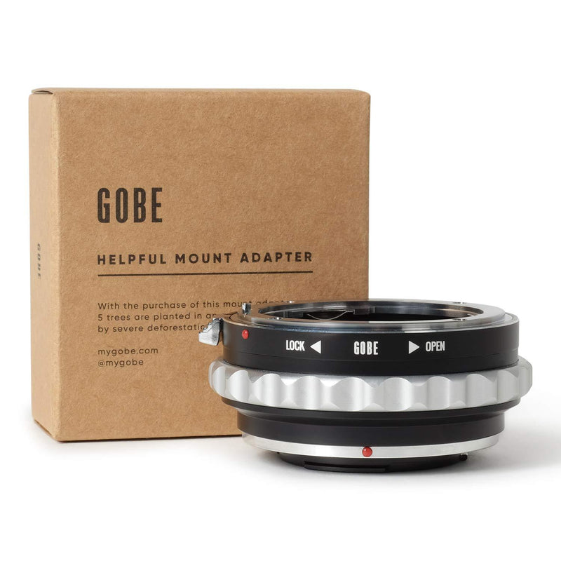 Gobe Lens Mount Adapter: Compatible with Nikon F (G-Type) Lens and Micro Four Thirds (M4/3) Camera Body G-M4/3