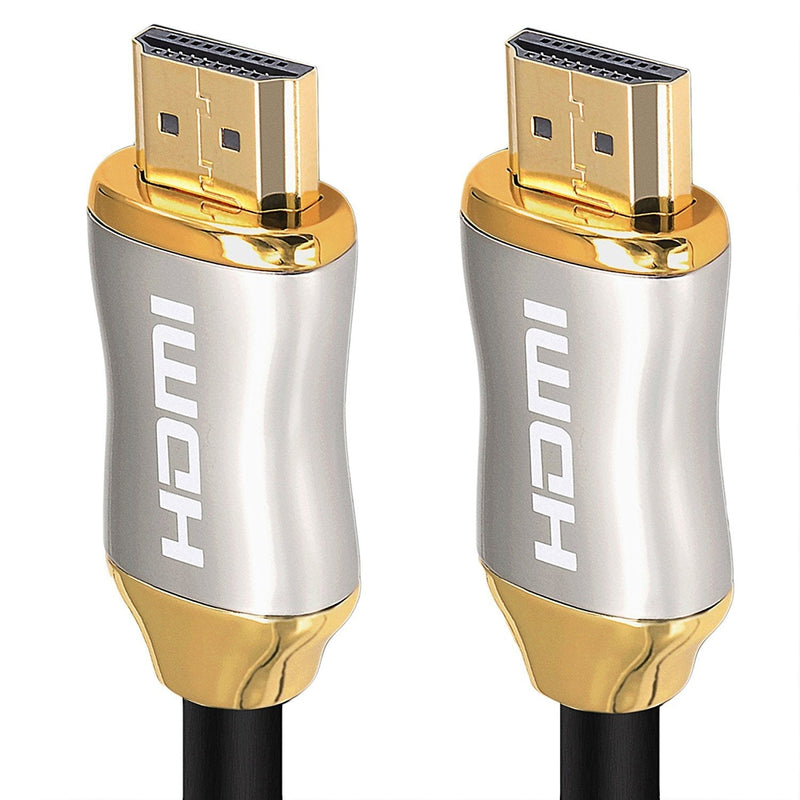 KIN&P HDMI Cable 33ft Ultra High Speed 18Gbps HDMI Cables 2.0/1.4a Support 3D 2160P, HD 4k,Ethernet,Audio Return Channel,Lossless Audio and Video Transmission- Full Hd [Latest Version] 33Feet