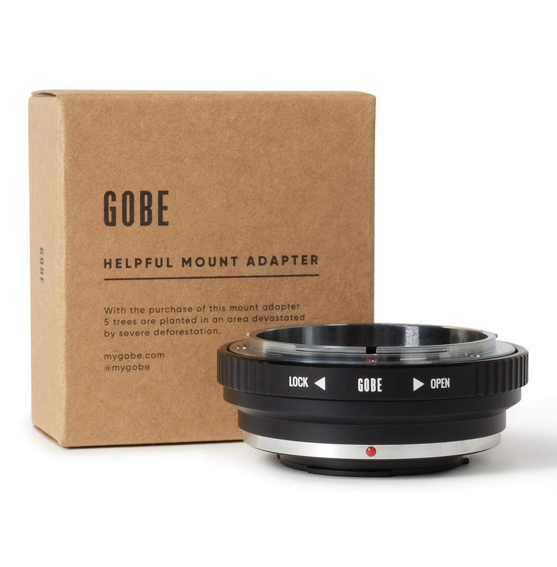 Gobe Lens Mount Adapter: Compatible with Canon FD Lens and Micro Four Thirds (M4/3) Camera Body FD-M4/3