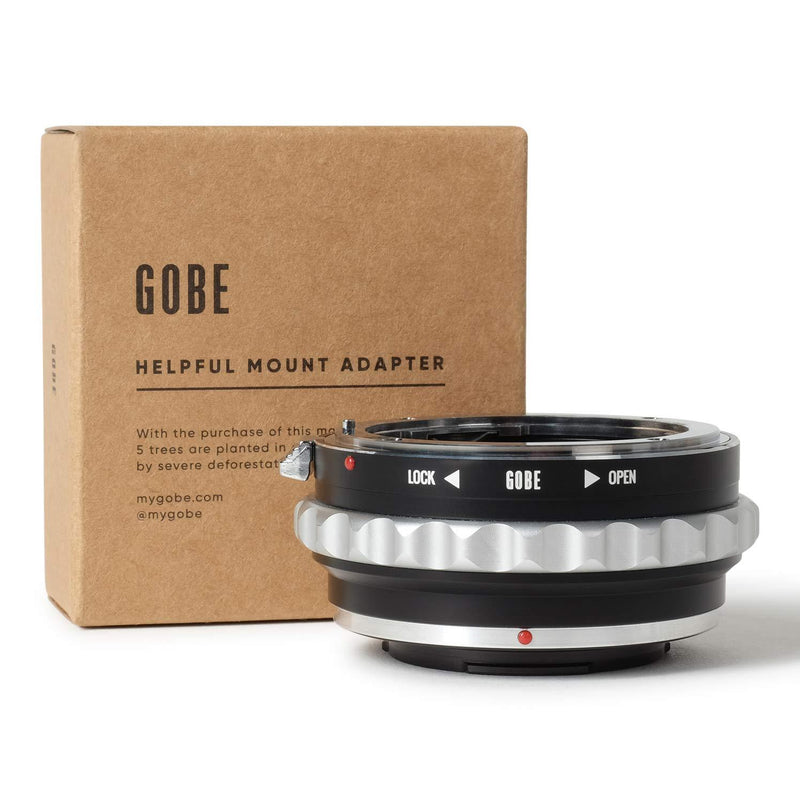 Gobe Lens Mount Adapter: Compatible with Nikon F (G-Type) Lens and Fujifilm X Camera Body G-X