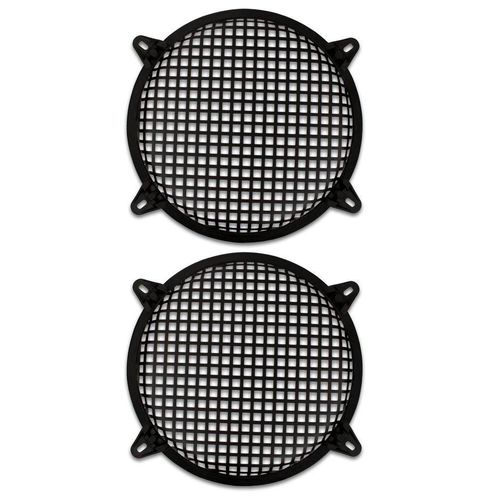 Goldwood Sound, Inc. Monitor Speaker And Subwoofer Part, Steel Waffle Woofer Grills with Hardware for 10" 2 Grill Set (SWG-10C-2)