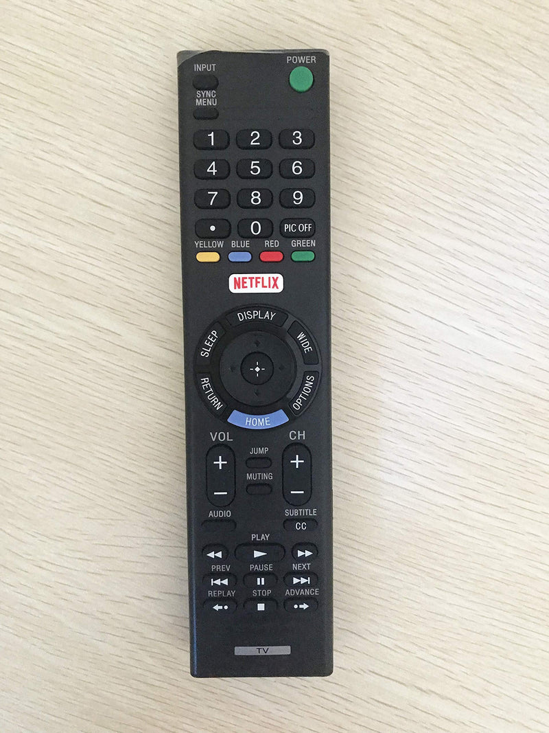 Replacement Remote Controller use for Sony KDL-32R500C KDL-48W600D XBR-49X700D KDL-32R505C LED HDTV Smart TV