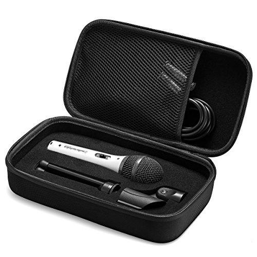 [AUSTRALIA] - Hard Case Compatible with Audio-Technica ATR2100 USB Cardioid Dynamic USB XLR Microphone. / Shure SM58 / Samson Q2U. 