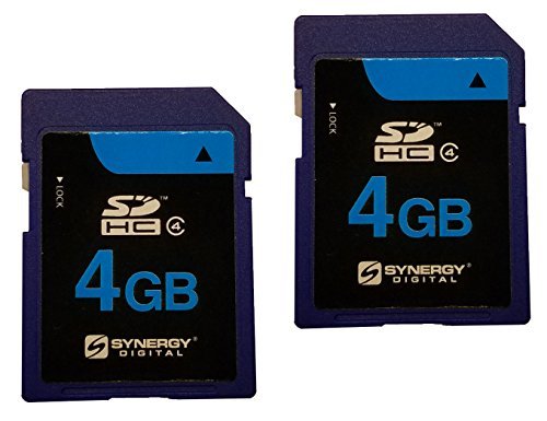[AUSTRALIA] - Panasonic Lumix DMC-FZ18 Digital Camera Memory Card 2 x 4GB Secure Digital High Capacity (SDHC) Memory Cards (1 Twin Pack) 