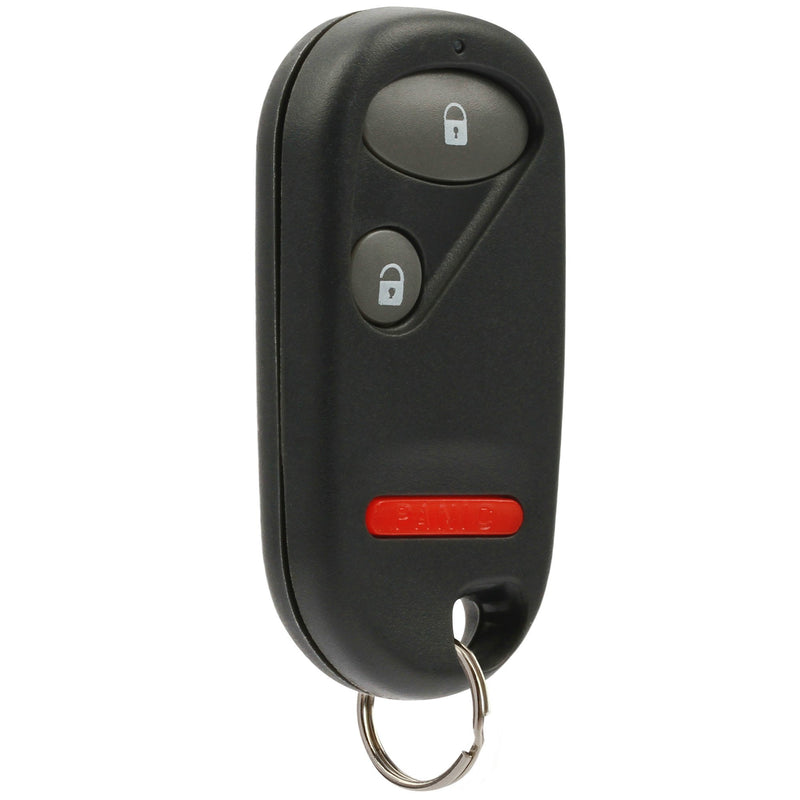 Car Key Fob Keyless Entry Remote fits Honda Civic EX LX DX 2001 2002 2003 2004 2005 / Honda Pilot 2003 2004 2005 2006 2007 (NHVWB1U521, NHVWB1U523) with Instructions h-523