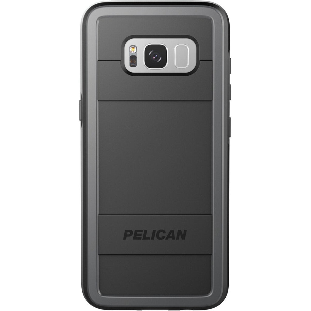 Pelican Cell Phone Case for Galaxy S8 Plus - Black/Light Gray