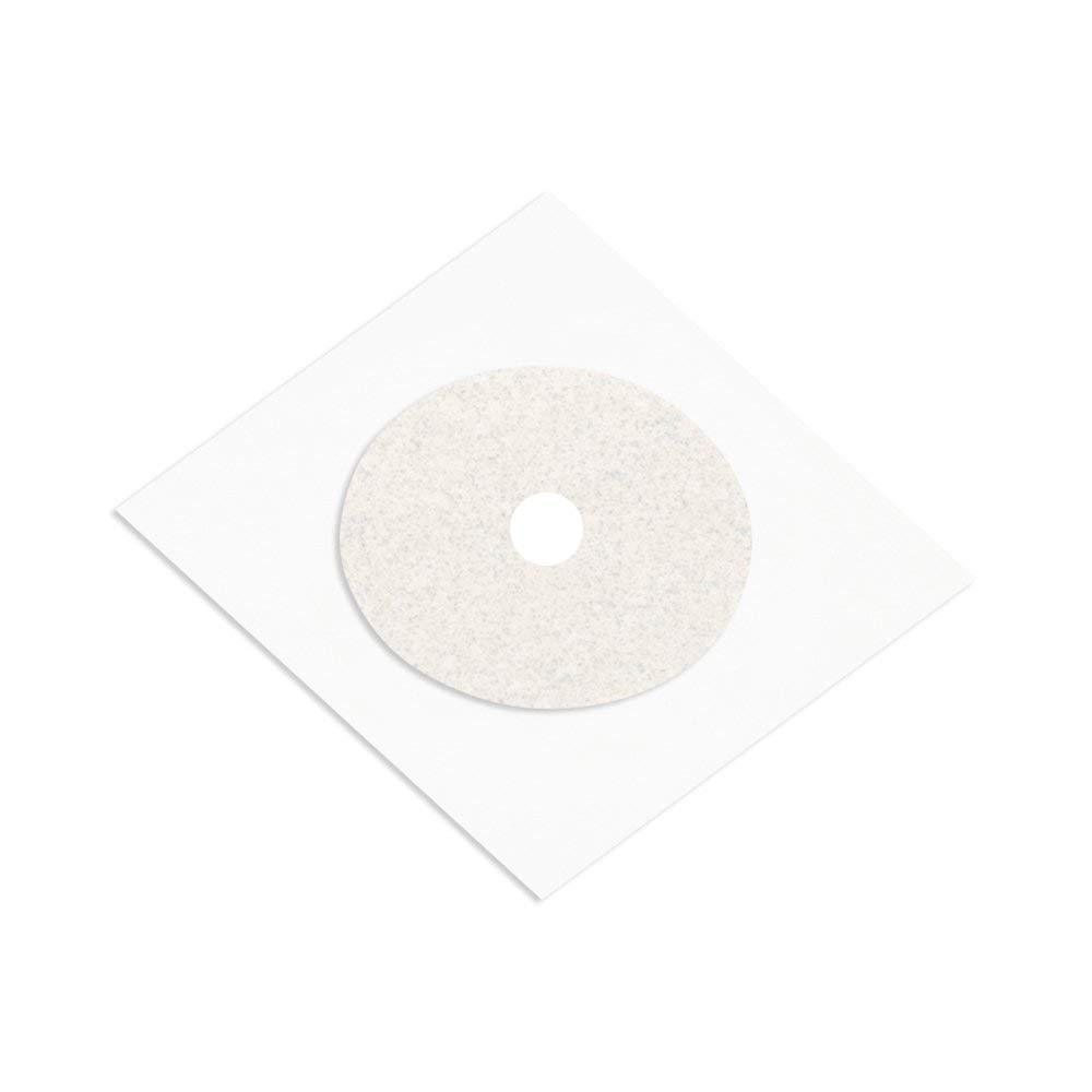 3M Thermally Conductive Acrylic Interface Pad 5590H, Gray, High Performance Interface Pad, Thermal Management - 0.5" Diameter Circles with 0.179" Holes (Pack of 25)