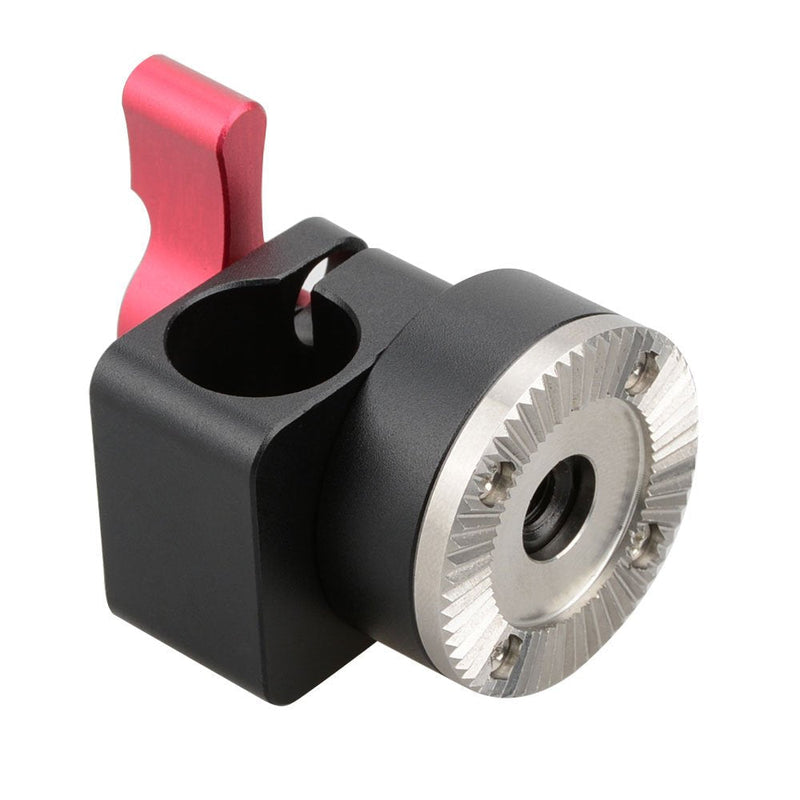 CAMVATE 15mm Single Rod Clamp Articulating with Rosette Lock(M6,31.8mm)