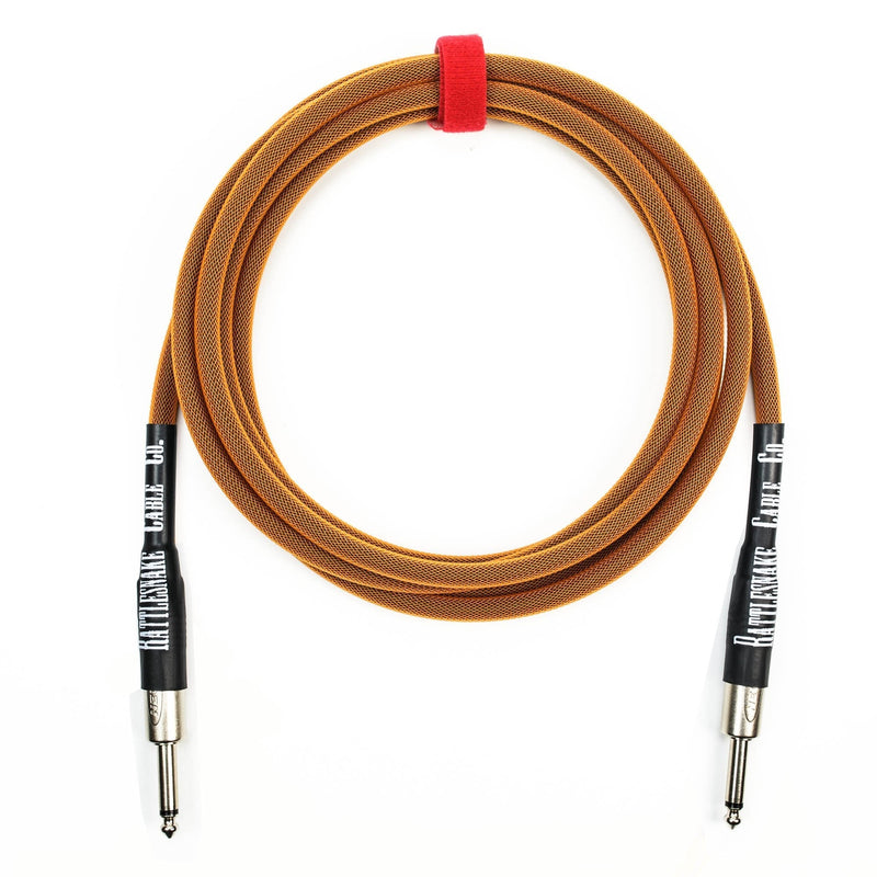 [AUSTRALIA] - Rattlesnake Cable - 10 Foot Standard Copper Guitar Instrument Cable Straight to Straight 1/4-Inch plugs 