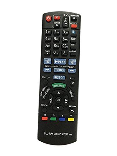 Replacement Remote Controller use for DMP-BDT220 DMP-BBT01 DMP-BDT220CP DMP-BDT220P Panasonic Blu-Ray Disc Player