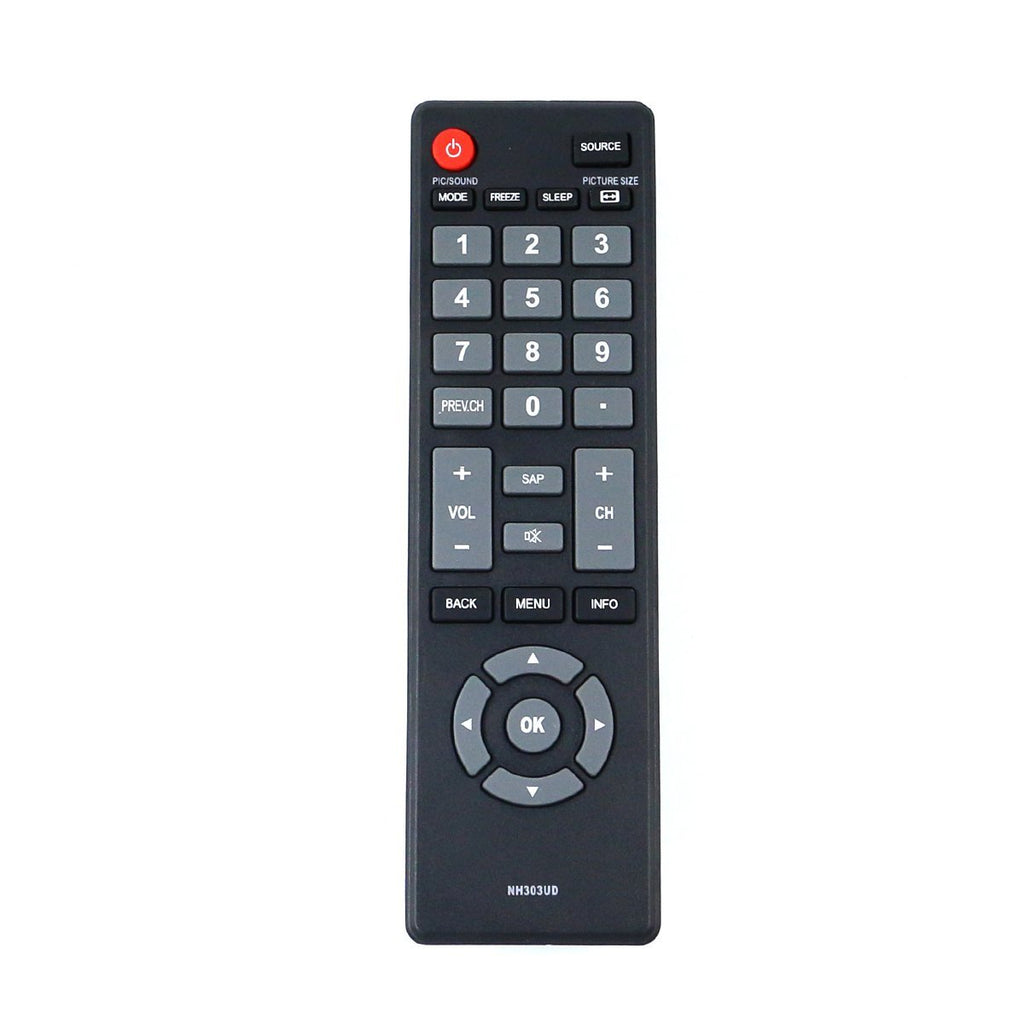 ZdalaMit NH303UD New Replacement Remote Control fit for Emerson TV LF320EM4F LF320EM5F LF391EM4 LF391EM4A LF391EM4F LF401EM5 LE290EM4F LE391EM4 LF280EM5 LF280EM5F LF401EM5F LF501EM5 LF501EM5F LF551EM5