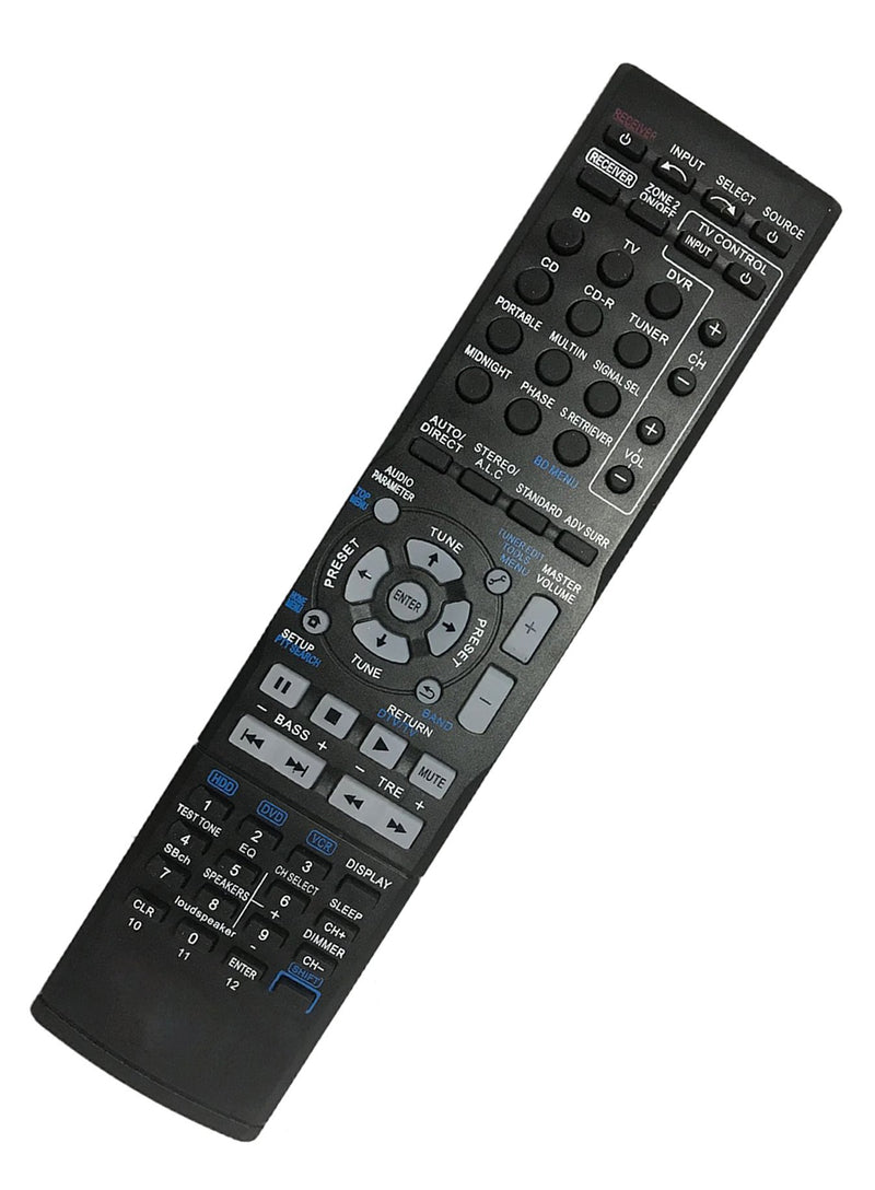 Replaced Remote Control Compatible for Pioneer VSX-321-K AXD7536 VSX-820 VSX-822-K VSX-1029 Home Theater AV A/V Audio/Video Receiver System