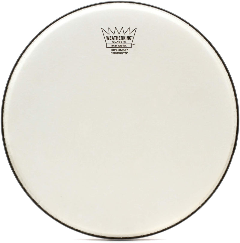 Remo Diplomat Fiberskyn Classic Fit Drumhead, 12" (CL-0512-FD-U) Diplomat Fiberskyn Classic Fit Tom/Snare 12"