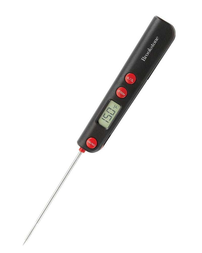 Brookstone Folding Meat Thermometer with Digital Display