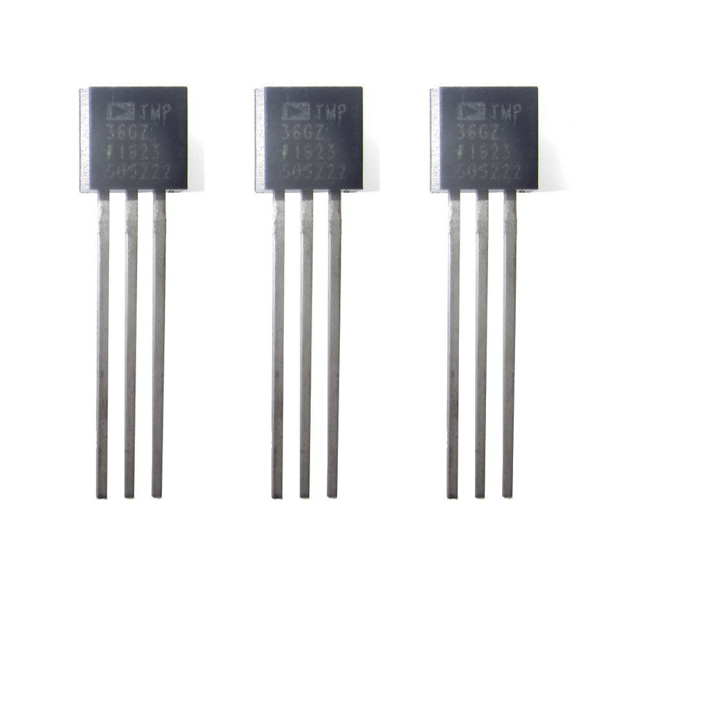 TMP36 Temperature Sensor Tmp36 Temperature Sensor TO-92 Pack of 3
