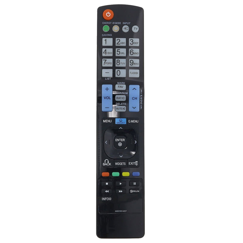 Aurabeam AKB72914207 Replacement TV Remote Control for LG Television