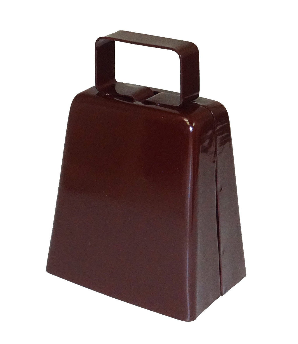 ACI PARTY AND SPIRIT ACCESSORIES 236890 BURGUNDY 3" COWBELL Metal Cowbell, Burgundy