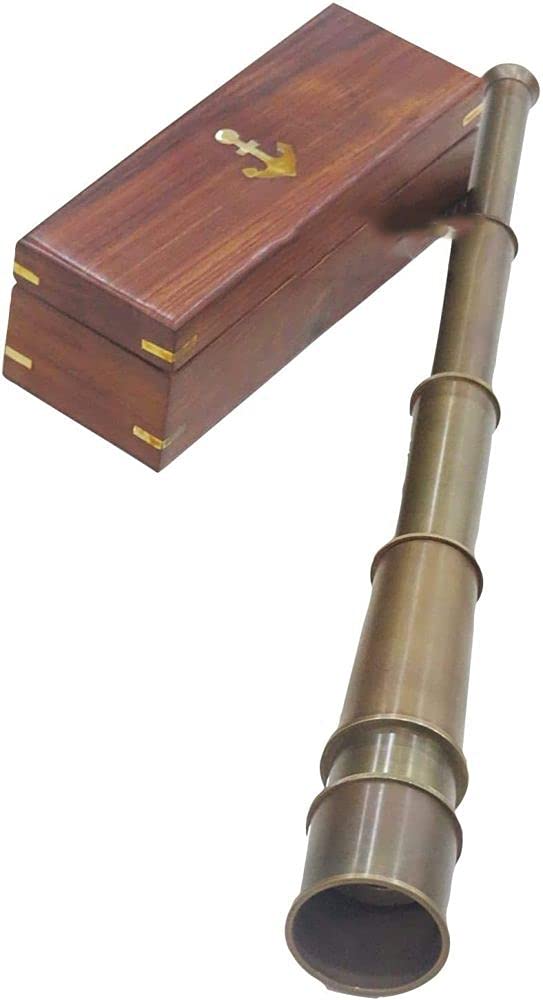 [AUSTRALIA] - 18" Solid Brass Spyglass Telescope Handmade Collectibles Victorian by Nauticalmart 
